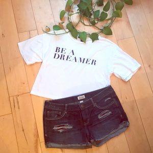 Dreamer crop top tee ✌🏻
